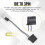5Pcs IDE to 3 Pin Fan Power Cable PC Cooling Convertor 6
