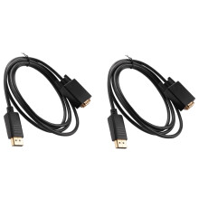 DisplayPort to VGA Cable (DP Cable) 6 Feet