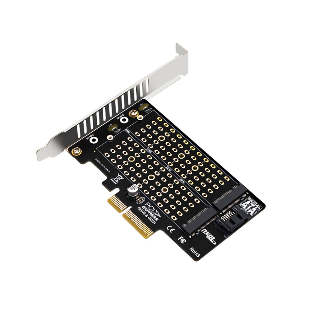 M.2 Nvme Ngff Ssd To Pcie Sata Adapter 4851802989644