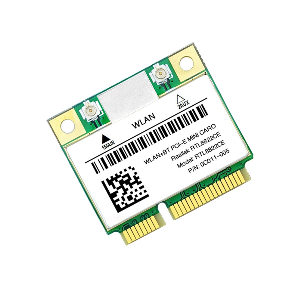 Rtl8822ce Wifi Card 1200Mbps 2.4G+5Ghz 802.11Ac Network Mini Pcie 4851802988906