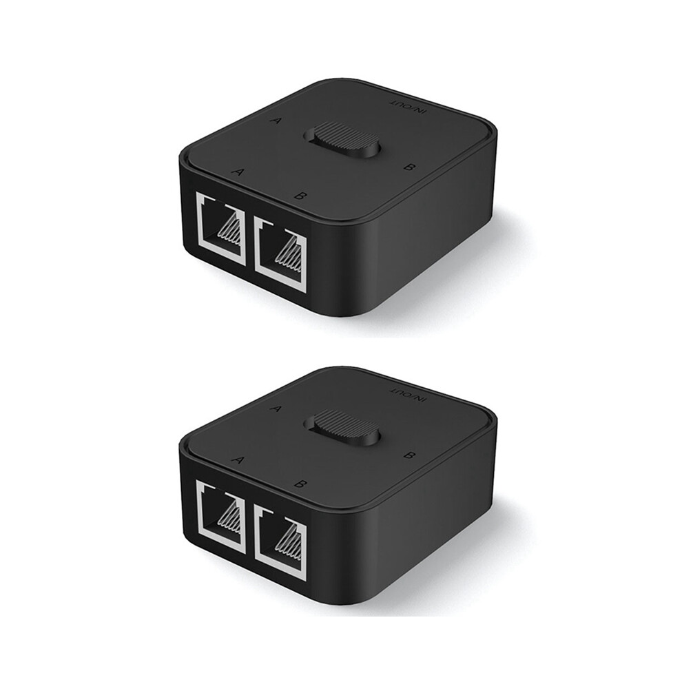 2 Port Gigabit Network Switch Rj45 Splitter Cable 4851802988975