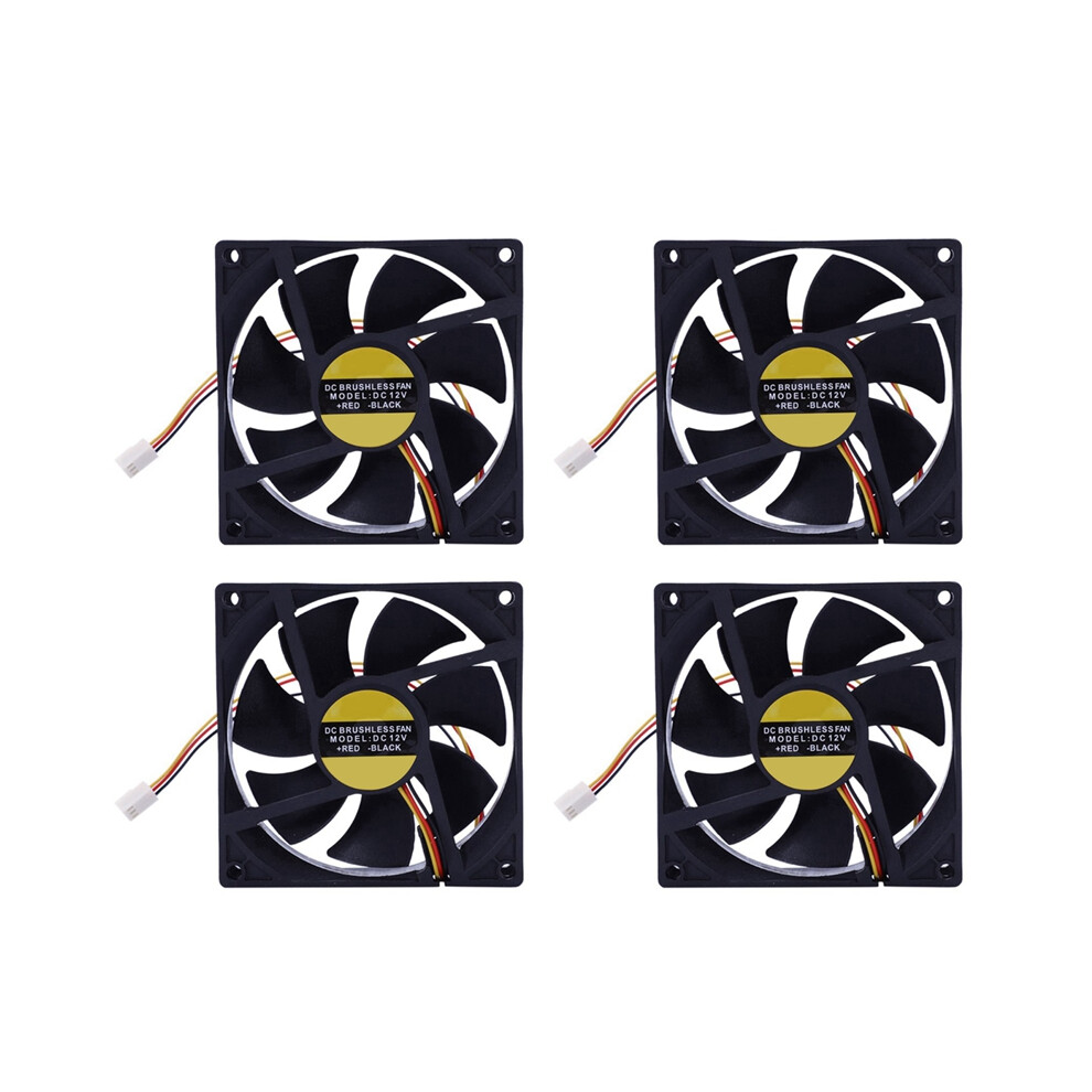 3 Pin Cooler Fan Heatsink Cooling Radiator For Computer Pc Cpu 12V 4851802988043