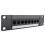 8 Port Straight-Through CAT6 Patch Panel RJ45 Network Cable Adapter 6