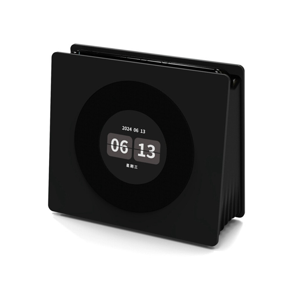 Spactz White Bluetooth Speaker With Noise Retro Turntable Sleep A