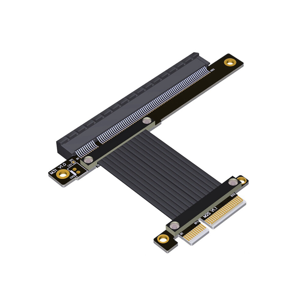Pci-E 4.0 X4 To X16 Extension Cable Riser Pcie 64G/ 20Cm 4851802993108