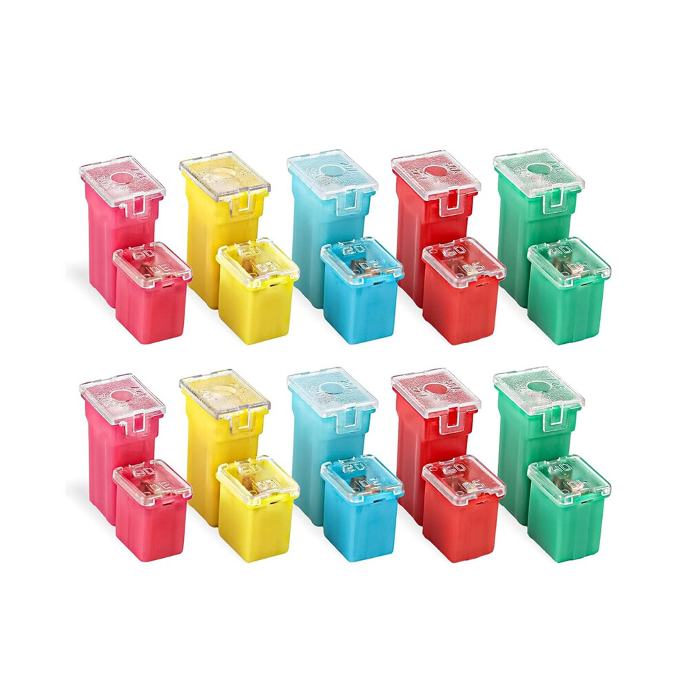 20Pcs Car Fuses Assortment Kit,For Pickup Trucks, Cars, Rvs, And Suvs 4851802992996
