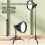Extendable Tripod Portable Adjustable Light Stand with 1/4 Screws 4