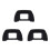 -21 Black Rubber Coated Eyecup Eyepiece for D90 D80 D70S 1