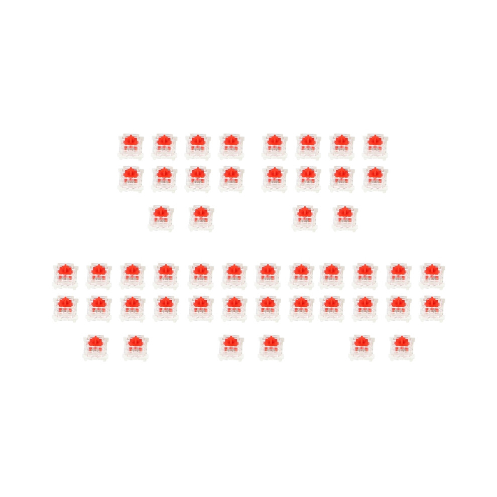 10Pcs For Cherry 3 Pin Mx Rgb Mechanical Switch Keyboard Replacement Red 4851802907457