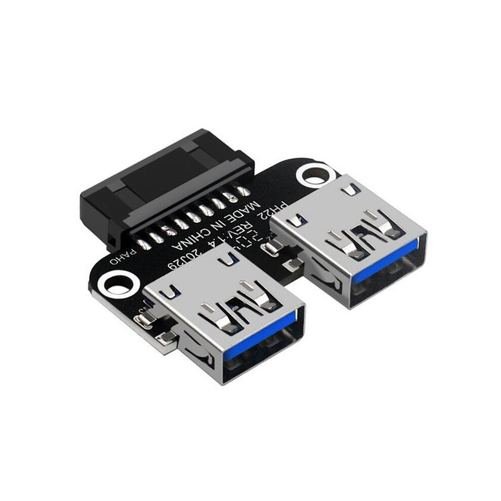 20Pin To Dual Usb3.0 Adapter Connverter Desktop Motherboard,Ph22 4851802905026