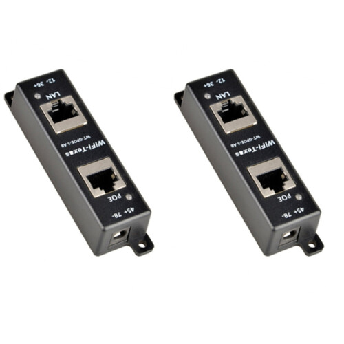 Passive Single Port Gigabit PoE Injector 1