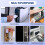 CR80 Card Reader Cleaning Cards, 50PCS Dual Side Cleaner 7