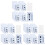 CR80 Card Reader Cleaning Cards, 50PCS Dual Side Cleaner 1