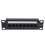 CAT6 8 Ports Patch Panel Rack Network 10Inch 1U with RJ45 Socket 8