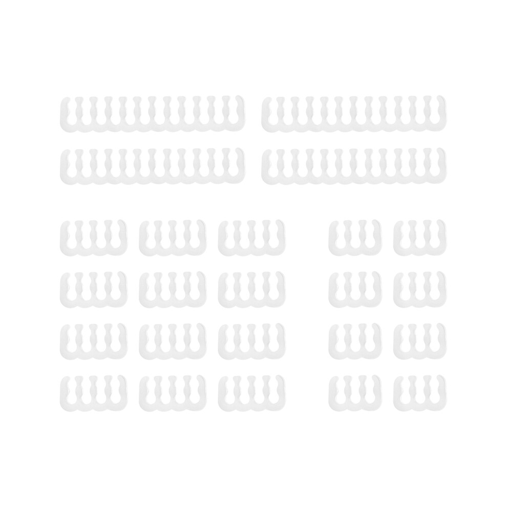 24Pcs Cable Motherboard 24Pin 8Pin 6Pin For Laptop Up To 3.4Mm White 4851802910723