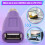 PS2 to USB Connector, Computer Mouse and Keyboard Mini Adapter 7