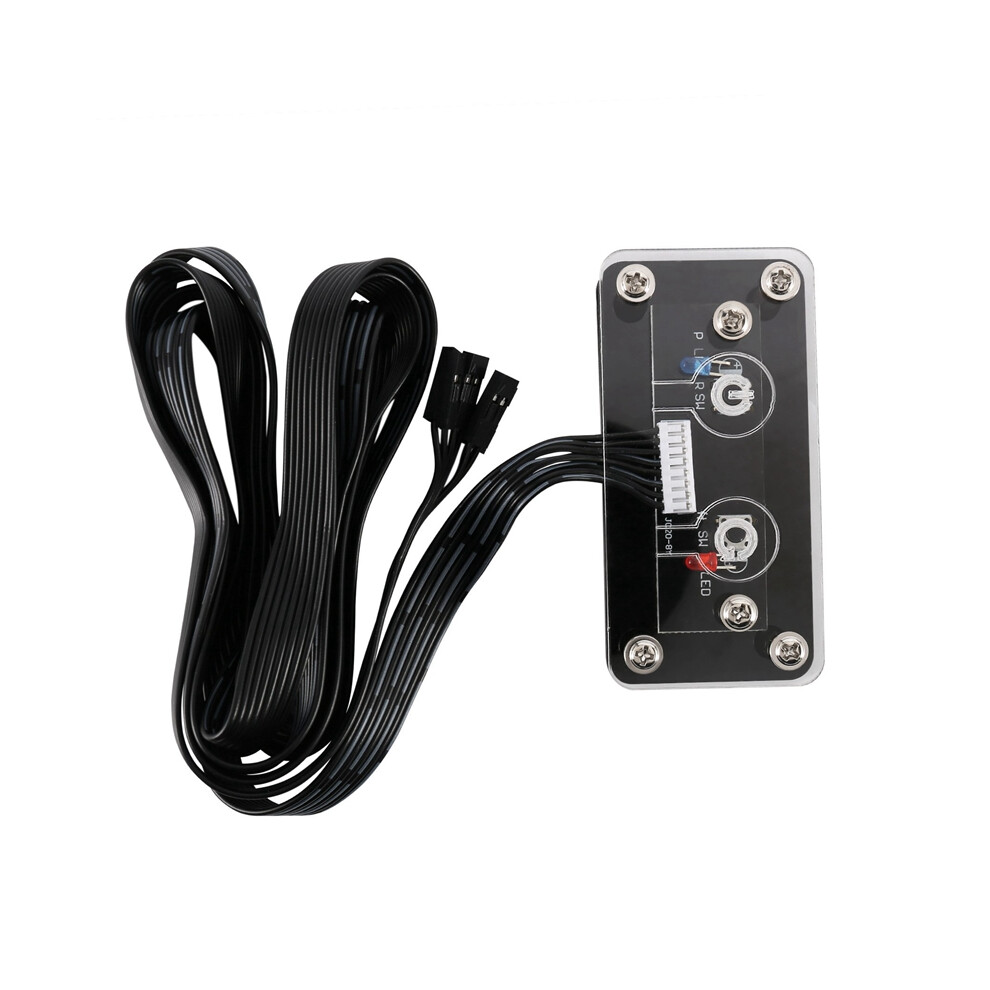 Desktop Computer External Power Switch Button+Restart Button 4851802909314