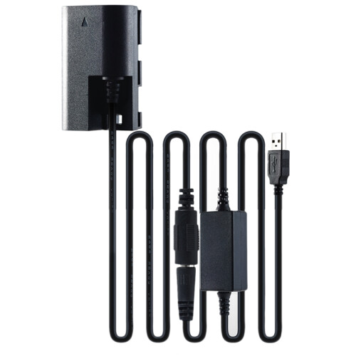 DC Coupler,LP-E6 Dummy Battery Set for 5D2 5D3 5D4 Power Adapter 1