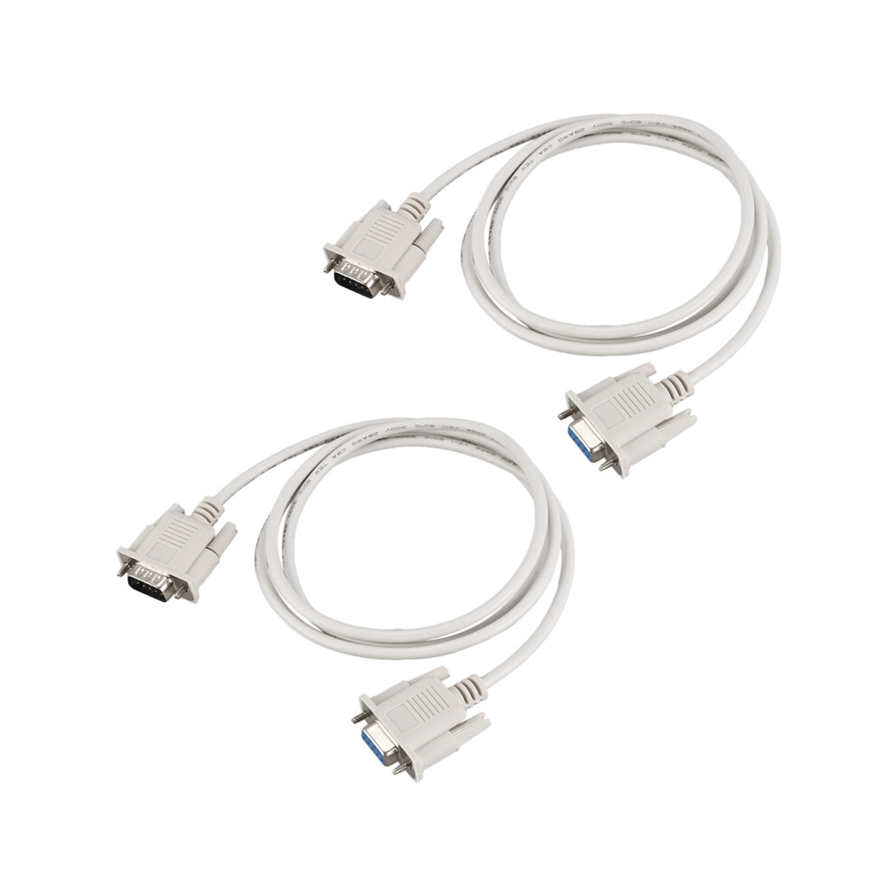 Rs232 Db9 9 Pin Male To Female Serial Port Cable 1. 4851802905750