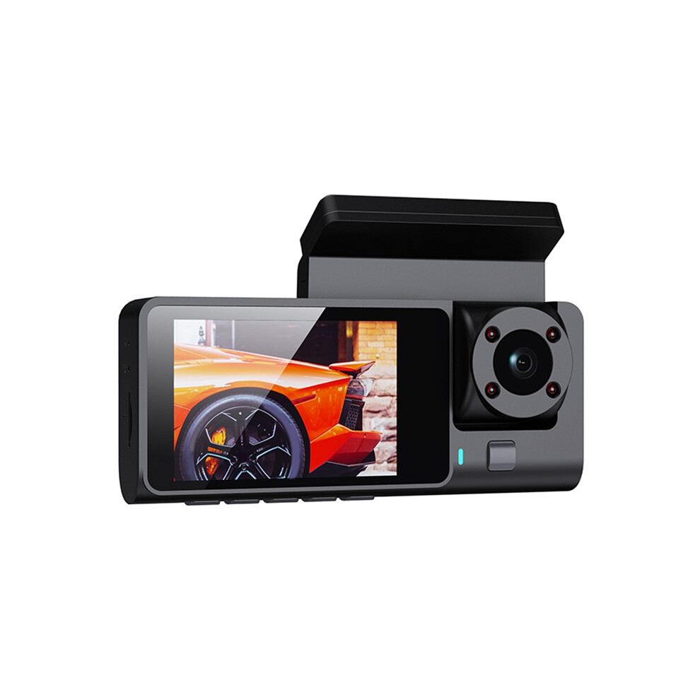 3 Channel Car Dvr Dash Cam For Cars Rear View Camera Recorder 4851802912543