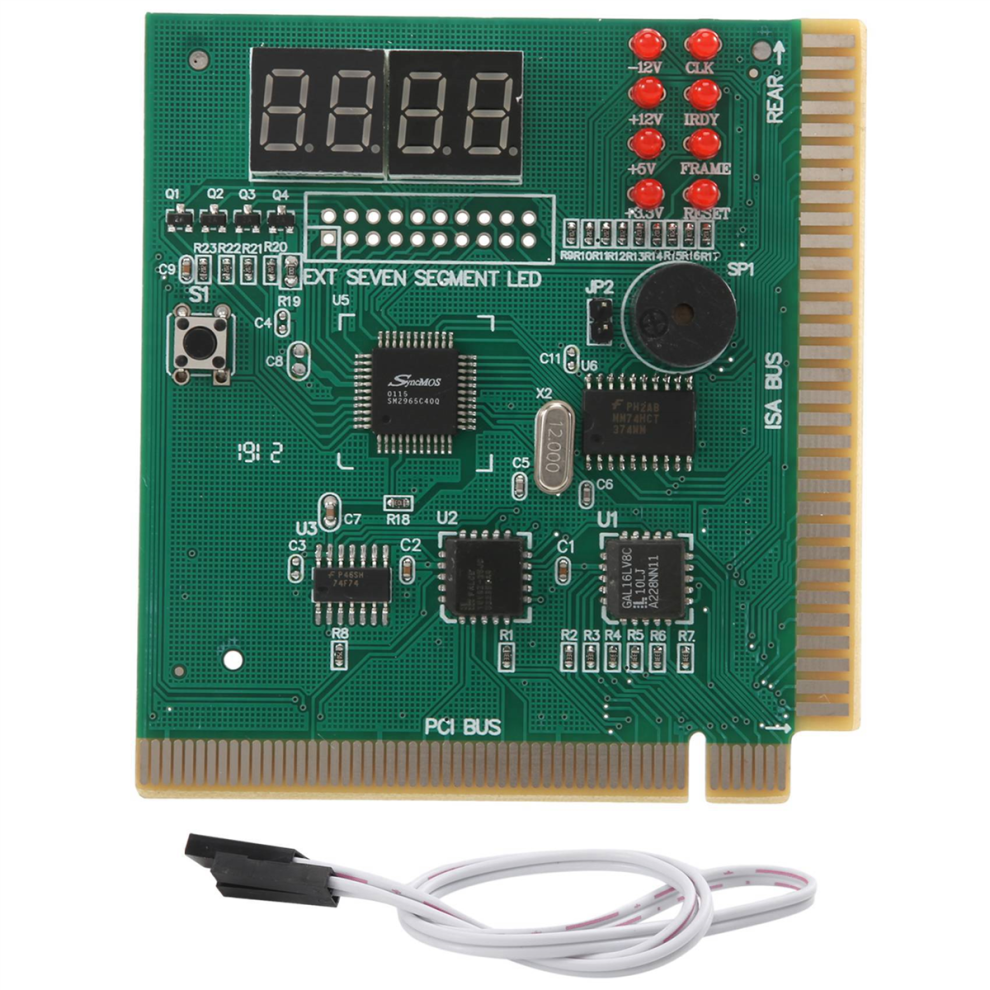 Diagnostic Pci 4-Digit Card Motherboard Post Checker Tester Analyzer 4851802916442