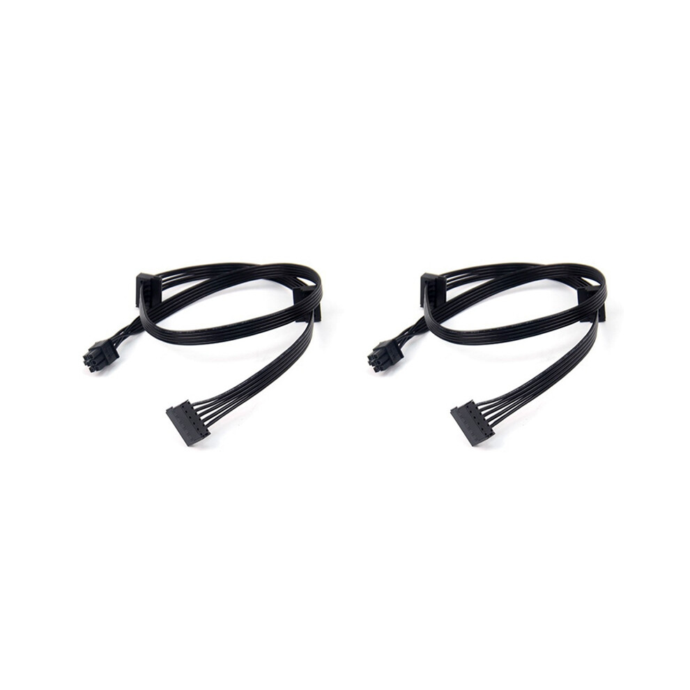 1Pcs Gpu Pci Express 6Pin Male 1 To 3 Sata Ssd Power Supply Cable 4851802903749