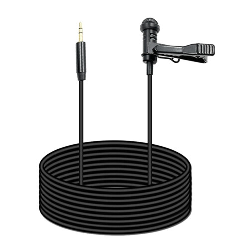 3.5mm Lavalier Microphone Mic for 1.5M 1