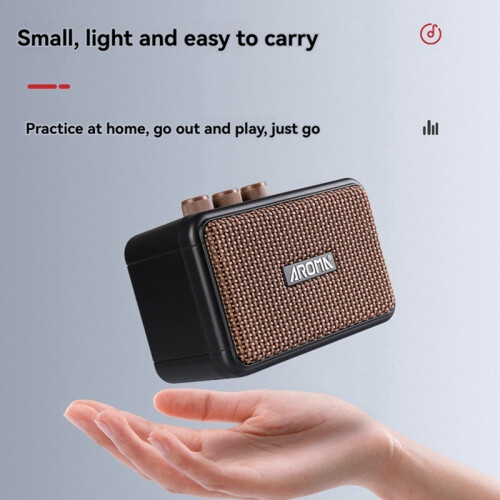 Aroma -04 Electric Guitar Amplifier 5W Portable Bluetooth Speaker 2