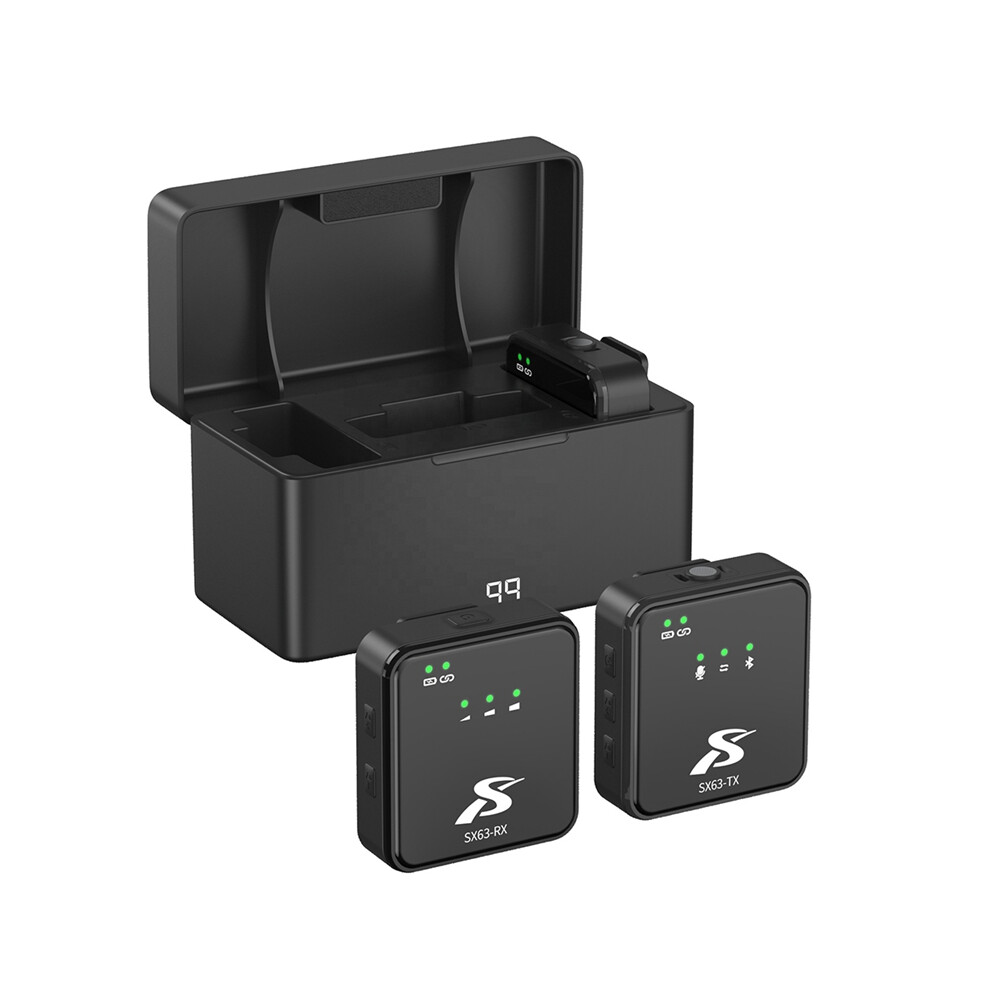 Wireless Lavalier Microphone With Charging Case 4851802919320