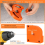 Multipurpose Drill Bit Grinding Sharpener,Electric Sharpener for All Bits Portable Grinder Tool 5