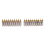 20 Pcs Plug Audio Video Locking Cable Connector Gold Plated 1