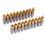 20 Pcs Plug Audio Video Locking Cable Connector Gold Plated 5