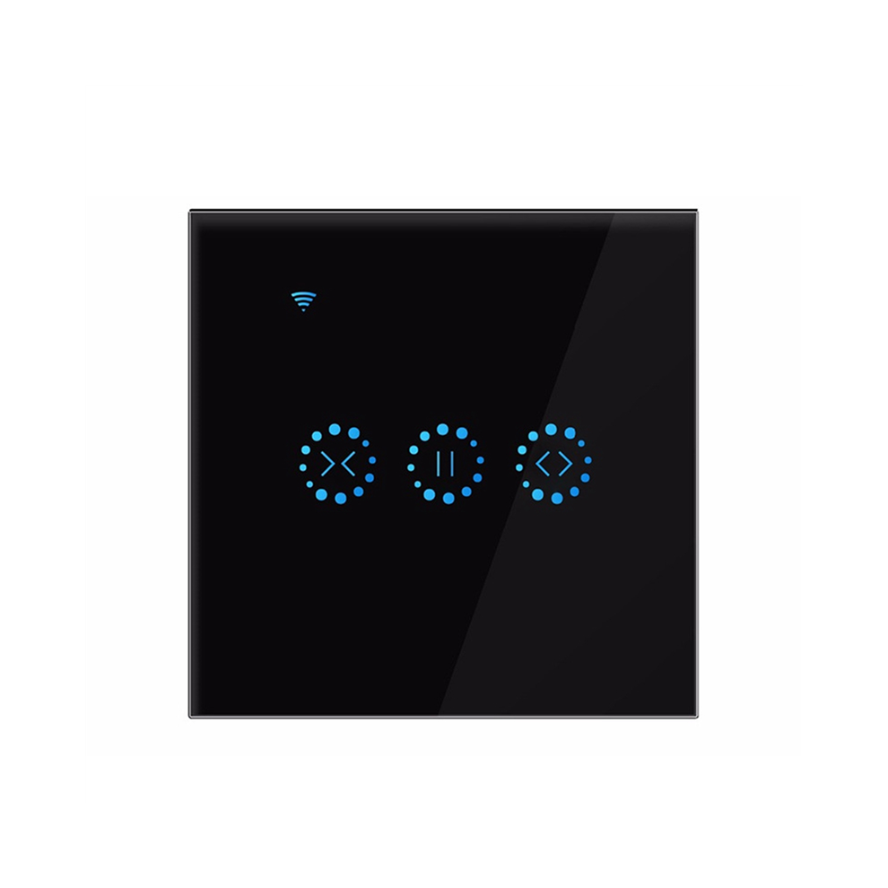 Photos - Other Electrical Equipment WiFi Smart Curtain Switch Eu Plug(Black)