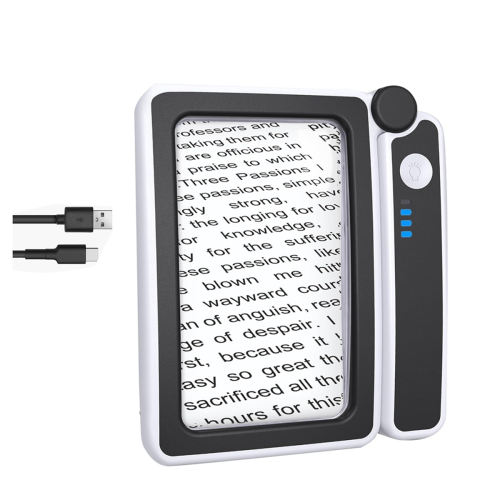 4X Large Magnifying Glass with Light for Reading,Lighted Magnifier 1
