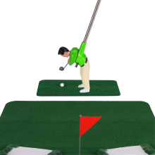 Mini Golf Game Club Doll Set Indoor Parent-Child Games Children'S Educational Plastic Toys Green