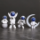 4 pcs Astronaut Figure Statue Figurine Blue 6