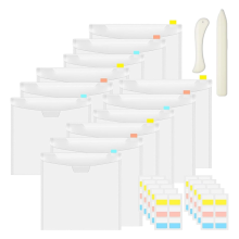 Scrapbook Paper Organizers with Sticky Index Label for 12 Inch