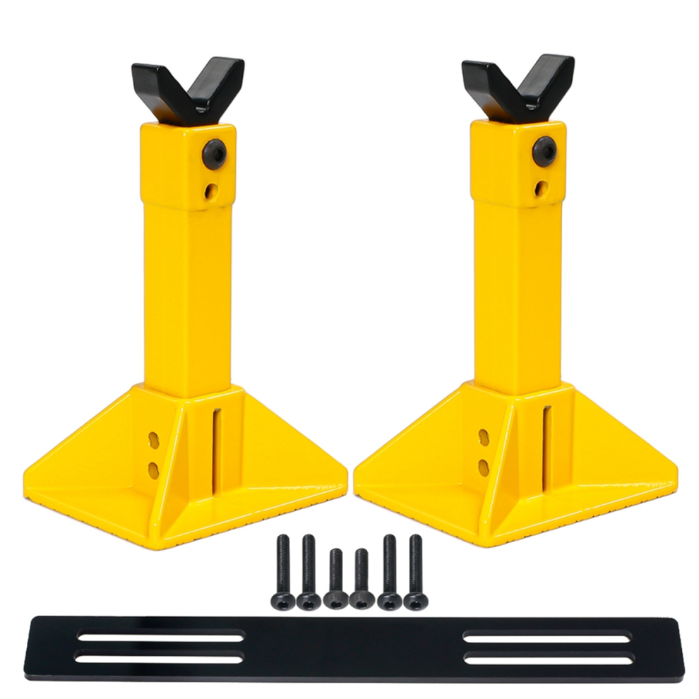 Display Stands Jack for 1/18 1/10 1/8 1/7 RC Crawler Truck Yellow-image-OPC-PK29R6N-NEW