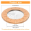 Circle Drawing Tool, Adjustable Multifunctional Plotter, Rotatable Plotting Tools for Woodworking 7