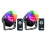 2Pcs Sound Activated Lights Dj Lighting Disco Ball Light, (EU) 1