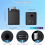 3.5mm Audio Adapter with Type-C Charging Port for Action 7