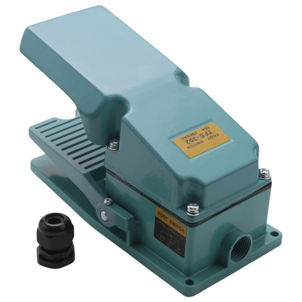 302 Foot Switch Pedal 15A Ac 250V 50Hz For Textile Equipment, Welding Device, Printing Device 4851802952938
