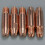 35Pcs 24KD Welding Torch Consumable 1.0mm MIG Gas Nozzle Tip Holder Diffuser for Machine 4