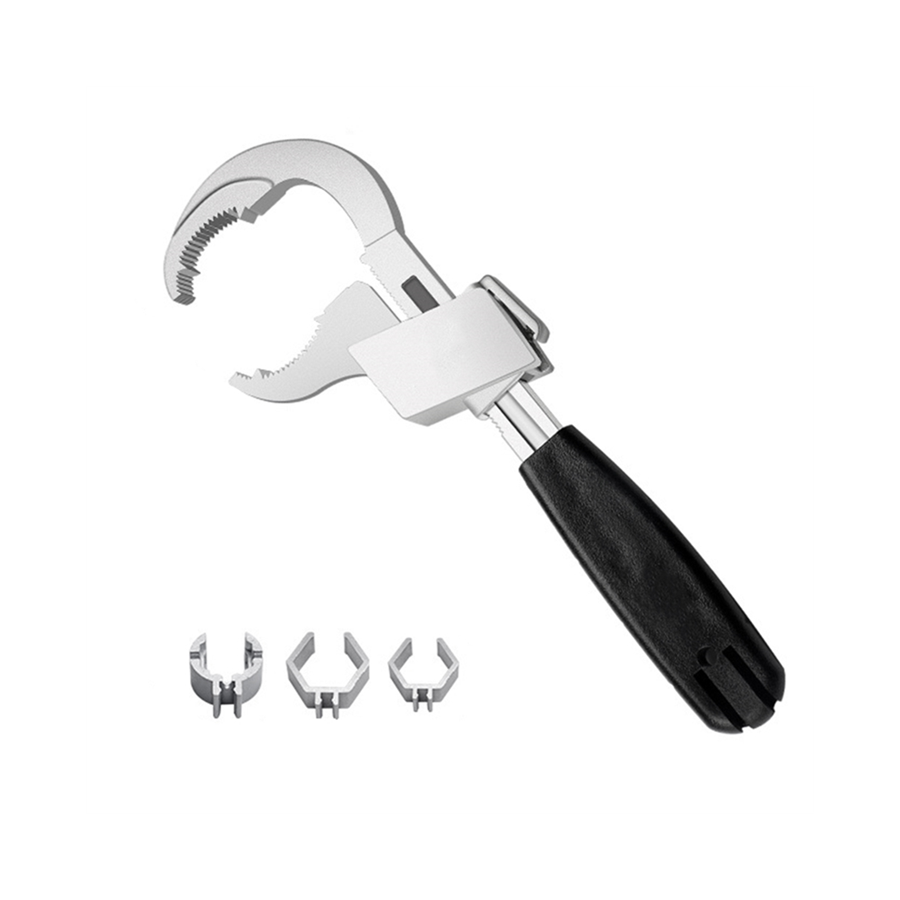 Multifunctional Bathroom Wrench Adjustable Opening 80Mm Spanner 4851802953652