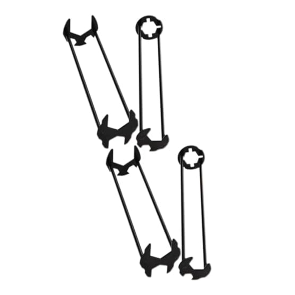 Sink Wrench, Faucet Plumber's Universal Undersink Wrench For Small Spaces,4Pcs 4851802962418