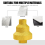 2pcs Diamond Core Drill Bit,Diamond Step Bit with Shank M10 6