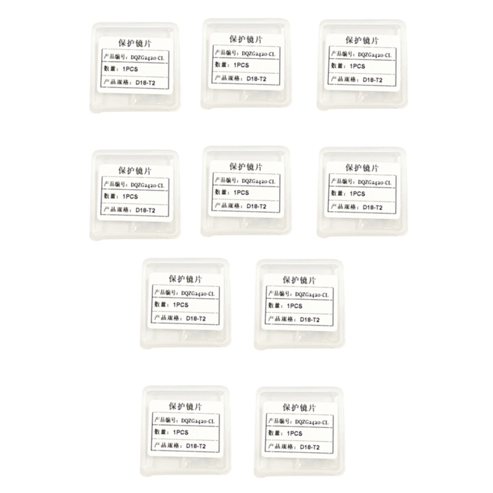 10Pcs Laser Welding Protective Lens 18X2 For Wsx Sup 4851802961213