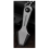 Titanium EDC Pry Bar Mini Alloy Crowbar Keychain Pendant Tool Silver 3