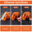 2Pcs Drill Bit Sharpener,Multipurpose Grinding Sharpener,Drill Sharpening Tool,Drill Grinder Tool 5