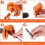 2Pcs Drill Bit Sharpener,Multipurpose Grinding Sharpener,Drill Sharpening Tool,Drill Grinder Tool 6